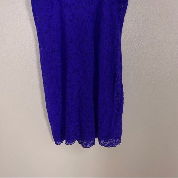 Victoria’s Secret Purple The Lacie Lace Lingerie Slip Dress - Picture 6 of 10